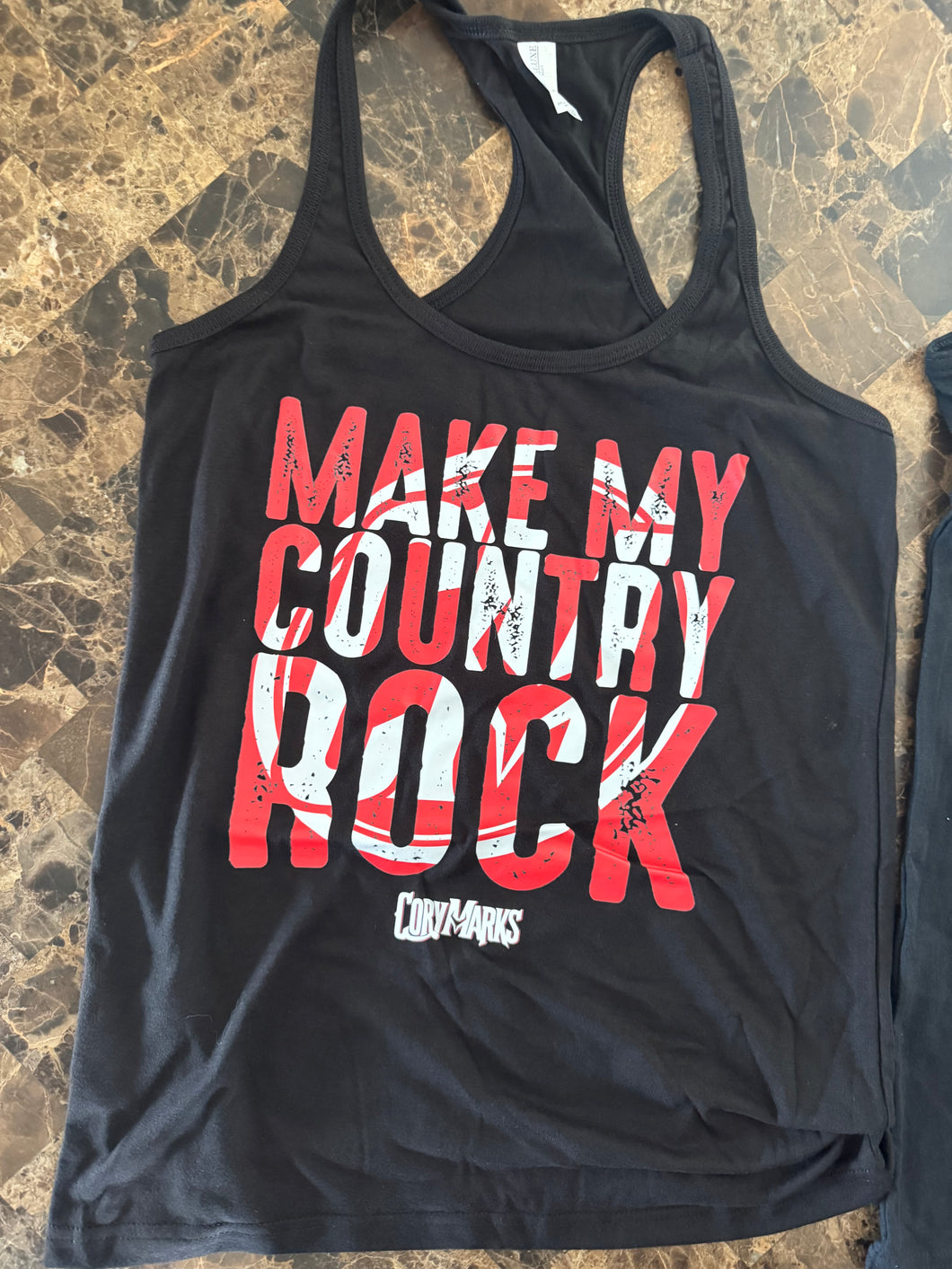 Make My Country Rock - Women's Racerback Tank