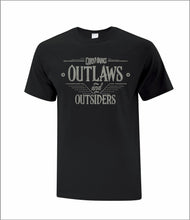 Load image into Gallery viewer, OUTLAWS &amp; OUTSIDERS Cotton T-Shirt - MORE NOW AVAILABLE!!
